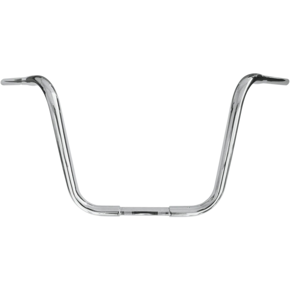1-1/4" Buffalo Touring Handlebar — 32 mm (1-1/4"), 35.5 cm (14") rise, 99 cm (39") width, 28 cm (11") pullback, Chrome