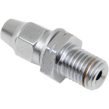 Perno/Conector banjo universal para línea de freno — M10 x 1.25, Cromo