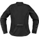 Chaqueta Overlord3™ para mujer — Ajuste deportivo, talla L, negro/gris
