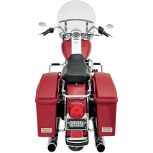 1-1/4" Buffalo Bar Handlebar — 1-1/4" diameter, 34-1/2" width, 9-1/2" rise, Chrome