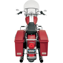 1-1/4" Buffalo Bar Handlebar — 1-1/4" diameter, 34-1/2" width, 9-1/2" rise, Chrome