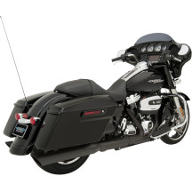 Silenciadores Slashdown Slip-On — 71 cm (28"), Negro