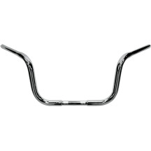 1-1/4" Buffalo Bar Handlebar — 1-1/4" diameter, 34-1/2" width, 9-1/2" rise, Chrome