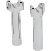 Buffalo Billet Aluminum Handlebar Risers — 1" clamping diameter, 6" rise