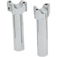 Buffalo Billet Aluminum Handlebar Risers — 1" clamping diameter, 6" rise