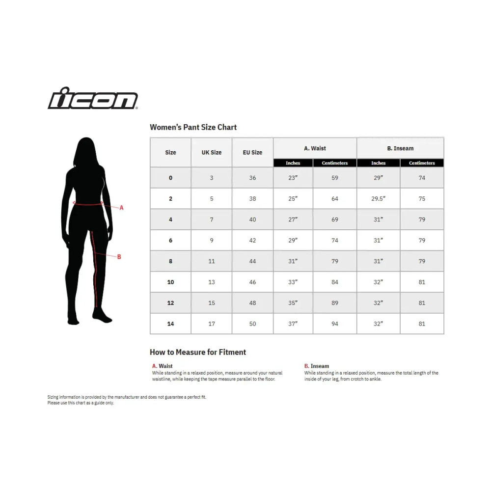 Women's Tuscadero2™ Stretch Pant — Size S, Sport fit, Black