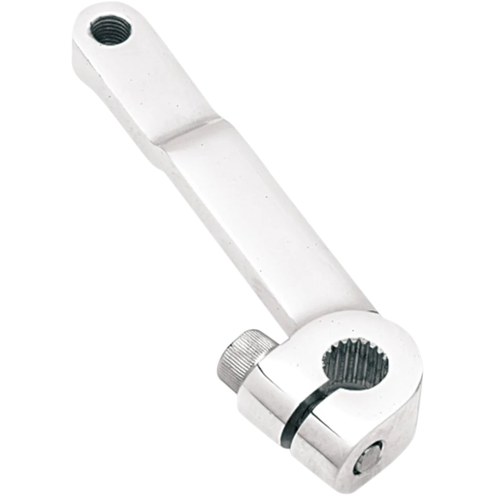 Transmission Shifter Rod Lever — Chrome, fits Big Twin OEM 5- or 6-speed transmissions