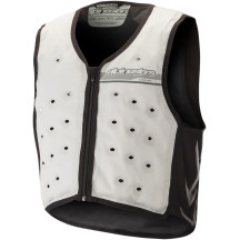 Chaleco refrigerante — 2XL/3XL, Negro, Blanco