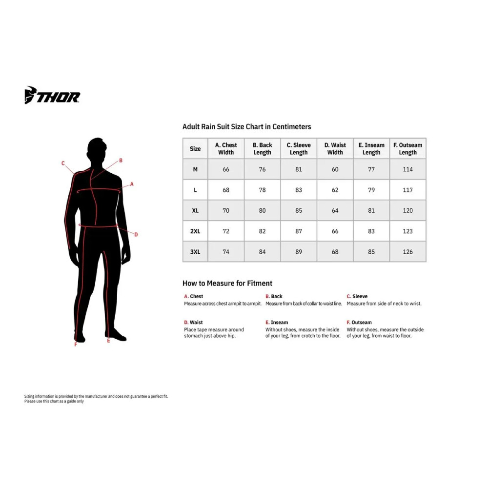 PVC Rainsuit — M, black