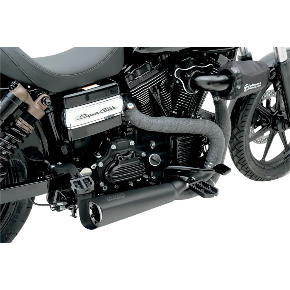 Exhaust Heat Wrap Kit — 25' length, 2" width, Black