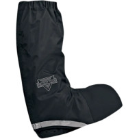 Waterproof Rain Boot Covers — L, Black