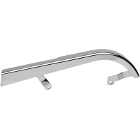 Rear Belt Guard — Upper mount, chromed steel