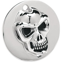 Tapa 3-D Skull para Platinos — cromado