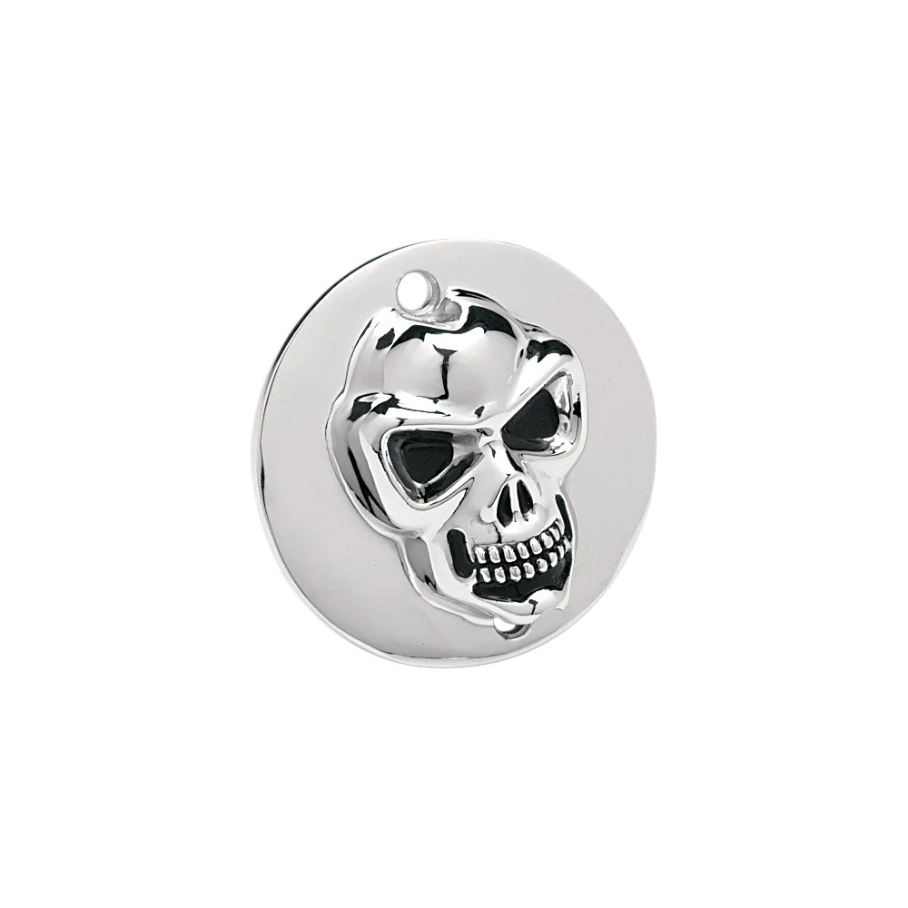 Tapa 3-D Skull para Platinos — cromado