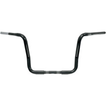 1-1/4" Buffalo Touring Handlebar — 17" rise, Buffalo bend, black gloss