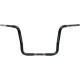 Manillar Buffalo Touring 1-1/4" — 17" de altura, curvatura Buffalo, negro brillante
