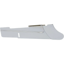 Rear Belt Guard — Chrome, lower mount