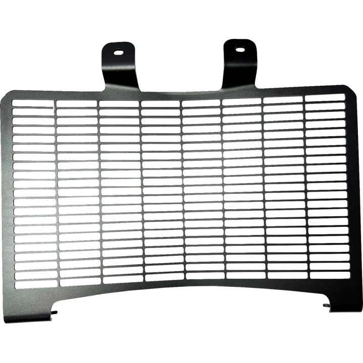 Radiator Shield — Black, aluminum