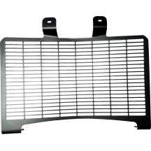 Radiator Shield — Black, aluminum