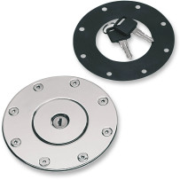 Aero Gas Cap — 120 mm (4-3/4"), chrome, vented