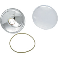Headlight Lens — 165 mm (6-1/2")