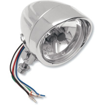 4-1/4" Spotlights with Running Light — Incandescent, 55 W + 5 W, Chrome