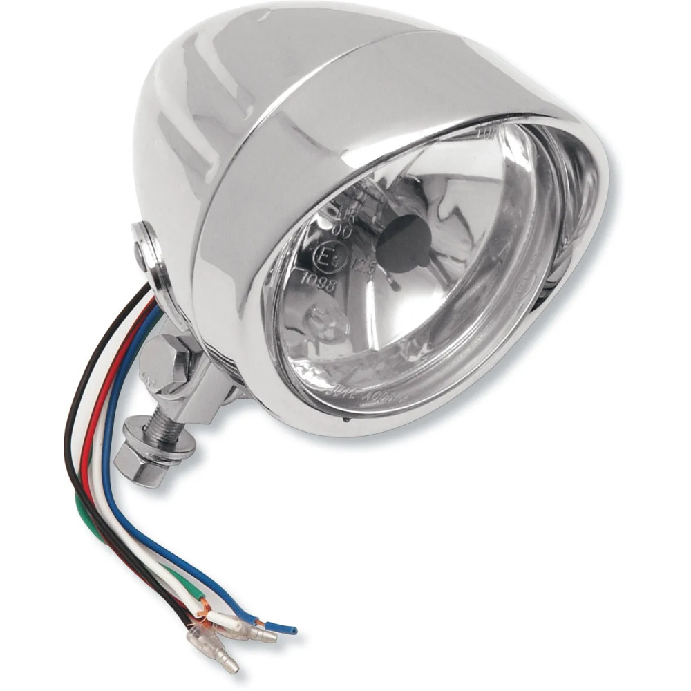 4-1/4" Spotlights with Running Light — Incandescent, 55 W + 5 W, Chrome