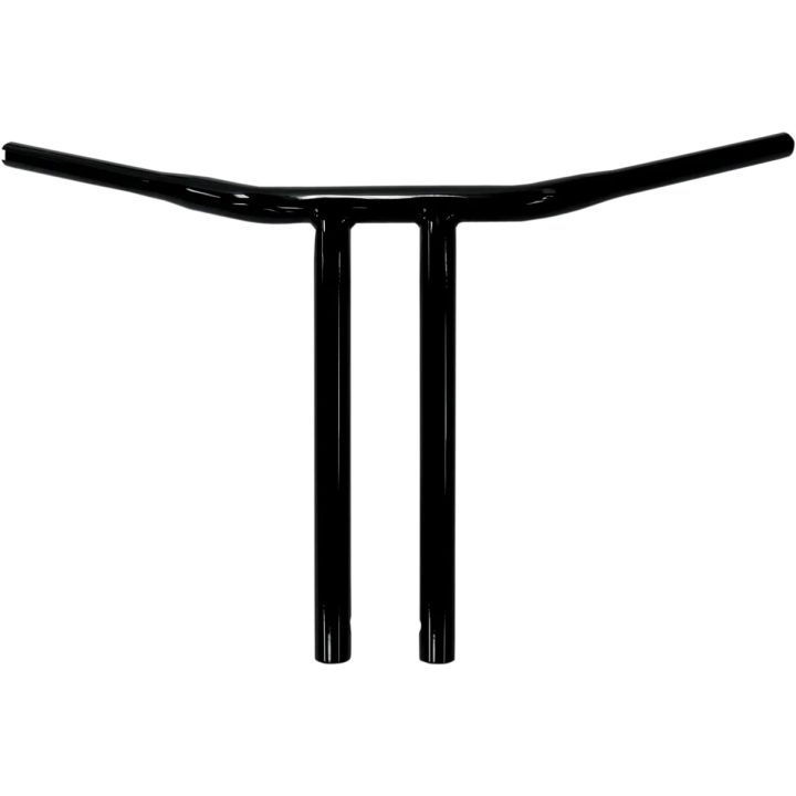 Manillar Buffalo T-Bar 1-1/4" — 1-1/4" (32 mm) diámetro, 29" ancho, 14" elevación, negro brillo