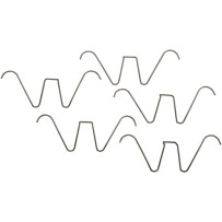 Resorte superior del aro del faro — 178 mm (7"), paquete de 5