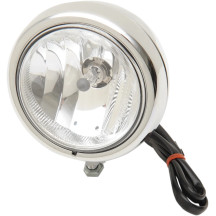 4-1/2" Spotlights — 114 mm (4-1/2"), H8 halogen, Chrome