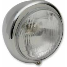 Faro personalizado estilo Springer de 14,5 cm (5-3/4") — 146 mm (5-3/4"), 55/60 W, Harley-Davidson®, cromado