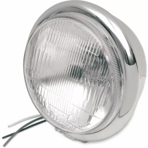 14.5 cm (5-3/4") Headlight Assembly — 12 V, 55/60 W, H4