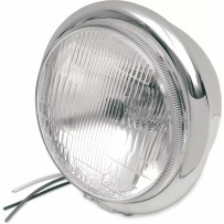 14.5 cm (5-3/4") Headlight Assembly — 12 V, 55/60 W, H4