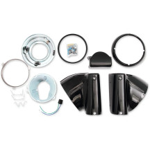 Headlight Nacelle Kit — Gloss Black
