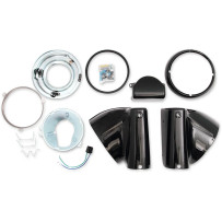Headlight Nacelle Kit — Gloss Black