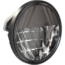 4.5" LED Reflector Style Passing Lamp — 12V, Chrome
