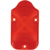 Tombstone Taillight Lens — Red, Rear