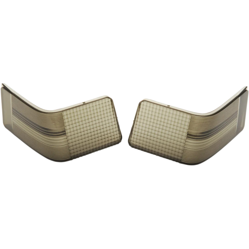 Tour-Pak® Taillight Lens Kit — Tour-Pak, smoke lens, red bulbs