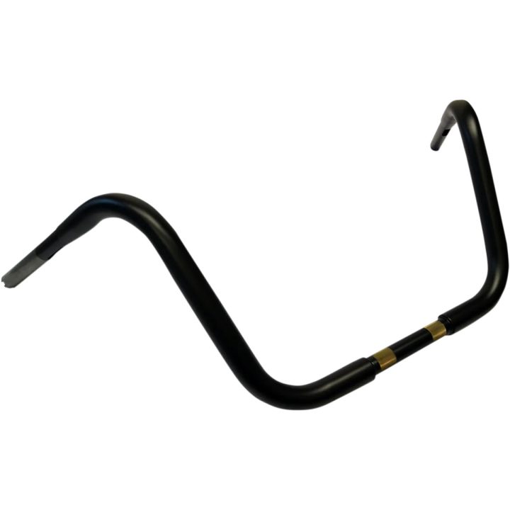 Manillar Buffalo Touring de 1-1/4" — diámetro 32 mm (1-1/4"), ancho central 10-1/2", negro mate