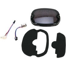 LED Low-Profile Taillight — Laydown, 56 LEDs, Smoke lens