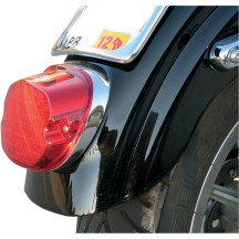 LED Low-Profile Taillight — Laydown mount, red lens, 56 LEDs