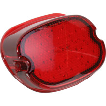 LED Low-Profile Taillight — red lens, 56 LEDs