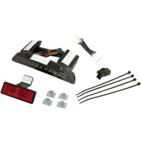 LED Running Light and Brake Light Assembly — Smoke, rear