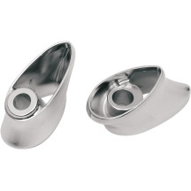 Turn Signal Bracket — Rear, Chrome, Pair, 20-6578-B