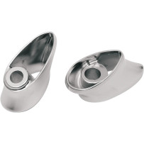 Turn Signal Bracket — Rear, Chrome, Pair, 20-6578-B