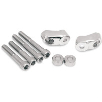 Short Turn Signal Mounts — 49 mm (1-15/16") clamp, 39 mm (1-17/32") clamp, Chrome