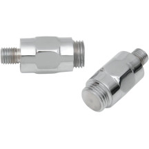 Front Turn Signal Relocation Kit — Chrome, Front