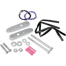 Turn Signal Relocation Kit — Chrome, rear