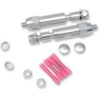 Turn Signal Relocation Kit — Rear, Chrome