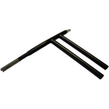 Barra en T Buffalo 1-1/4" — 32 mm (1-1/4"), 73,5 cm (29"), 35,5 cm (14"), Negro